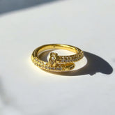 anillo clavo dorado circones