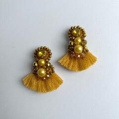 Aretes Odara, dorado