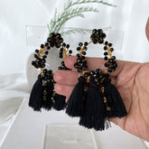 Aretes Dánica Negro