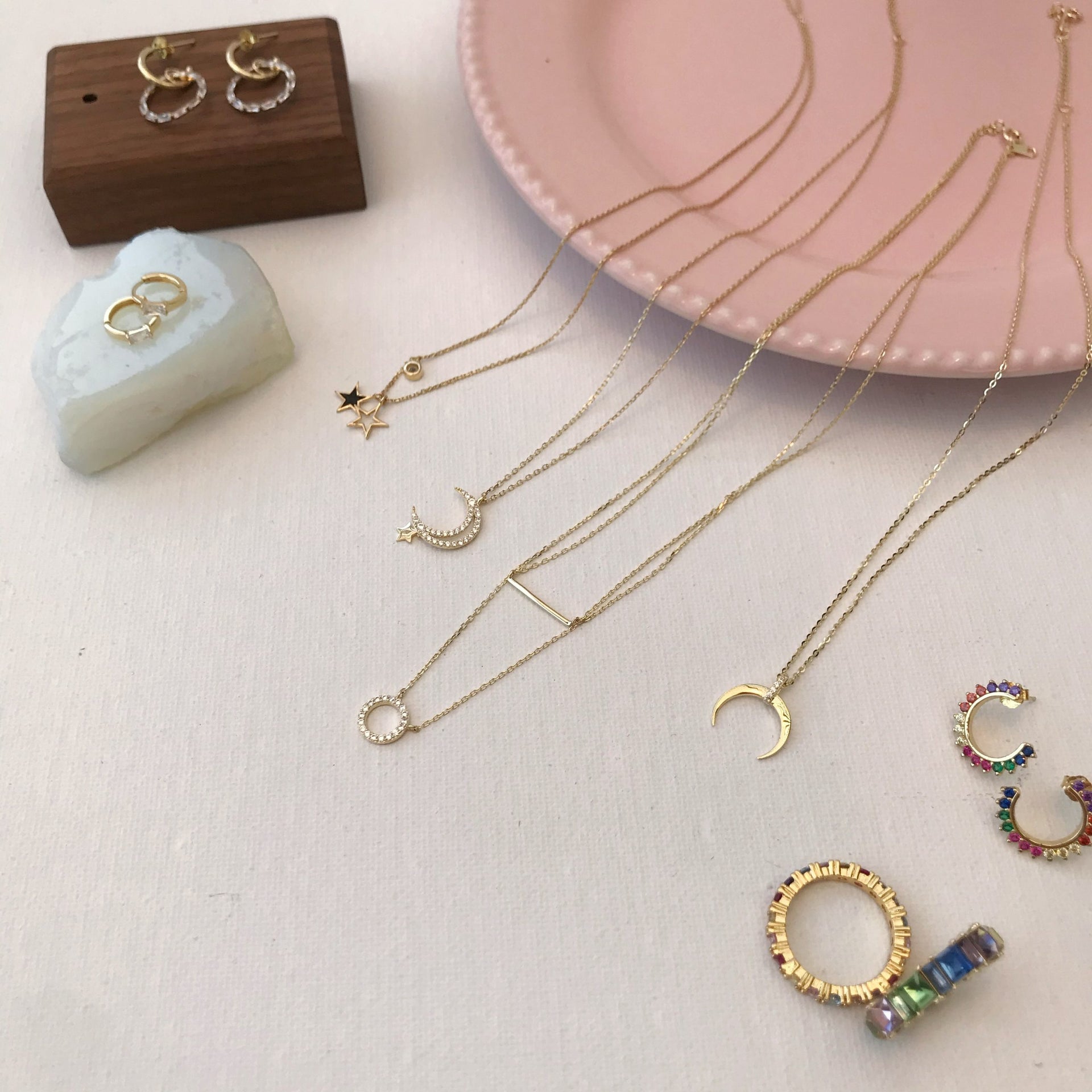 Colección Trésor, plata 925 y oro 18K