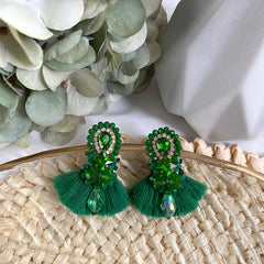 Aretes Gigi verde
