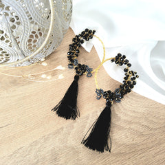 Aretes Morelia negro
