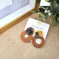 Aretes sunshine mini carey