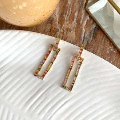 Aretes Sofi circonia multicolor