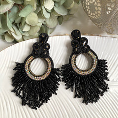 Aretes Alba negro