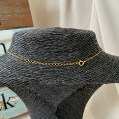 Collar con dije de estrella con punto de luz plata 925 enchapado en oro 18k