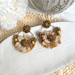 Aretes Rose dorado