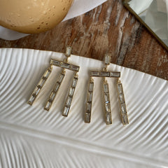 Aretes Grace circonia clear