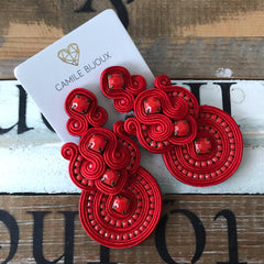 DISCO SOUTACHE ROJO