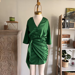 Vestido ajustable Juliette verde talla única/ standard