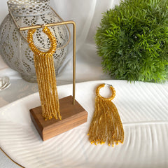 Aretes Casandra dorado