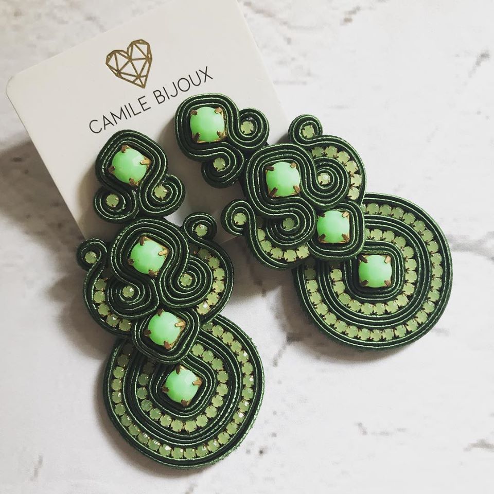 DISCO SOUTACHE VERDE OSCURO