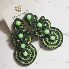 DISCO SOUTACHE VERDE OSCURO