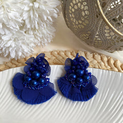 Aretes Nara azul