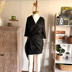 Vestido ajustable Juliette negro talla única/ standard