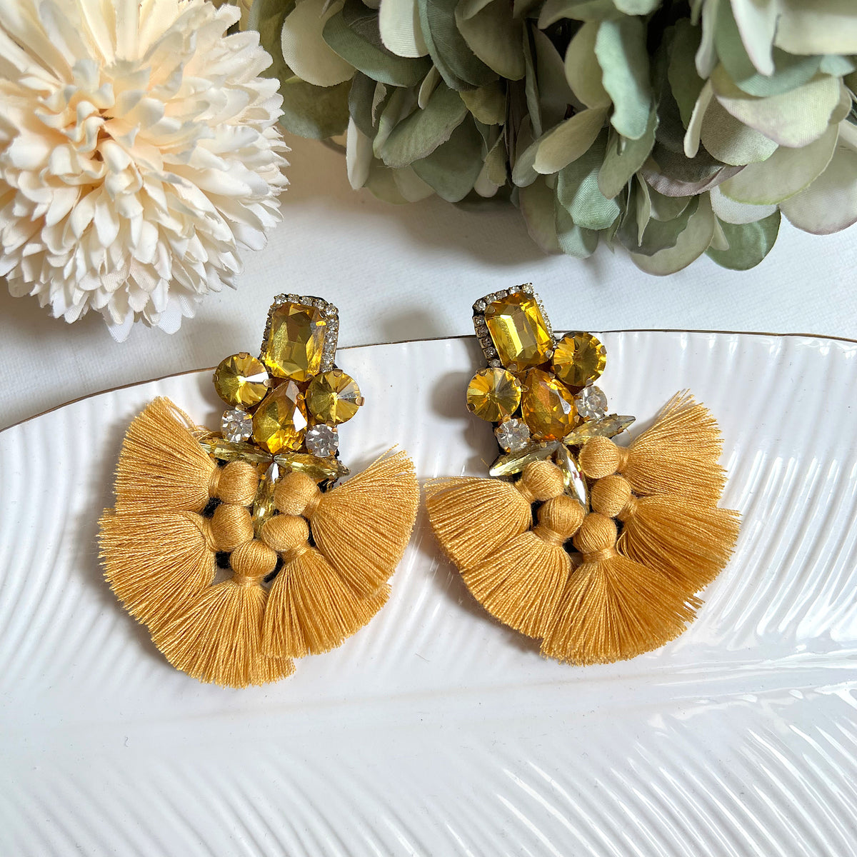 Aretes Janice dorado