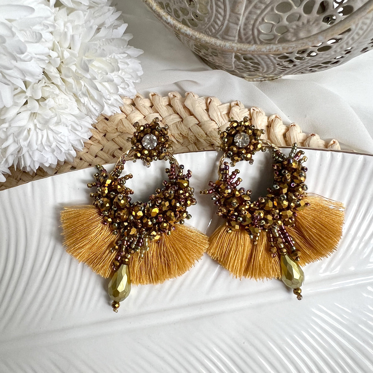 Aretes Leonor dorado