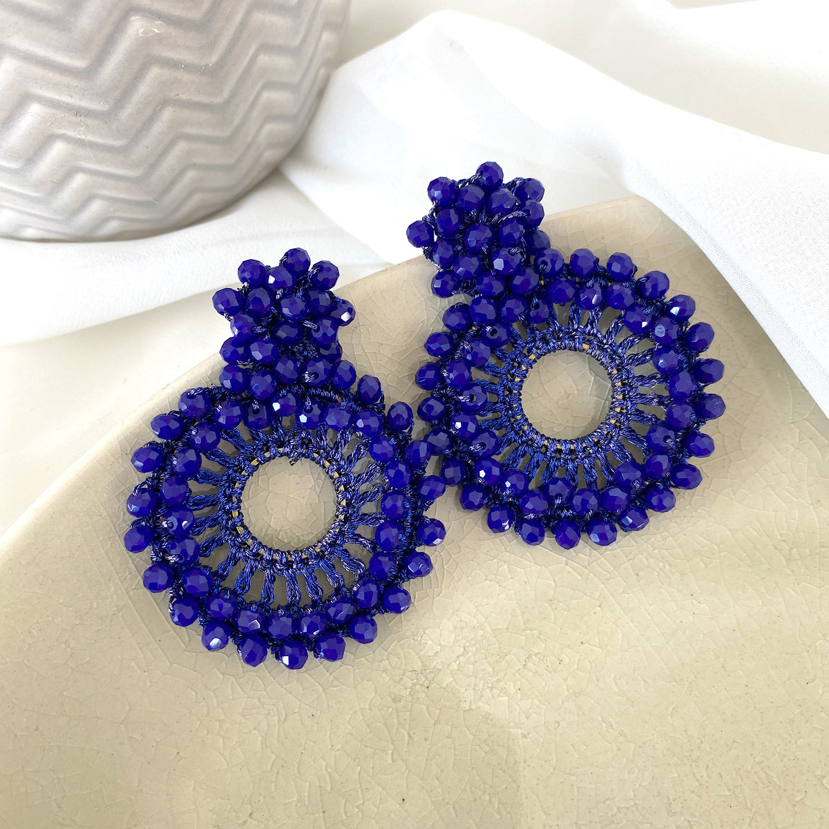 Aretes Alessia azul