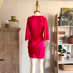 Vestido ajustable Juliette Fucsia talla única/ standard