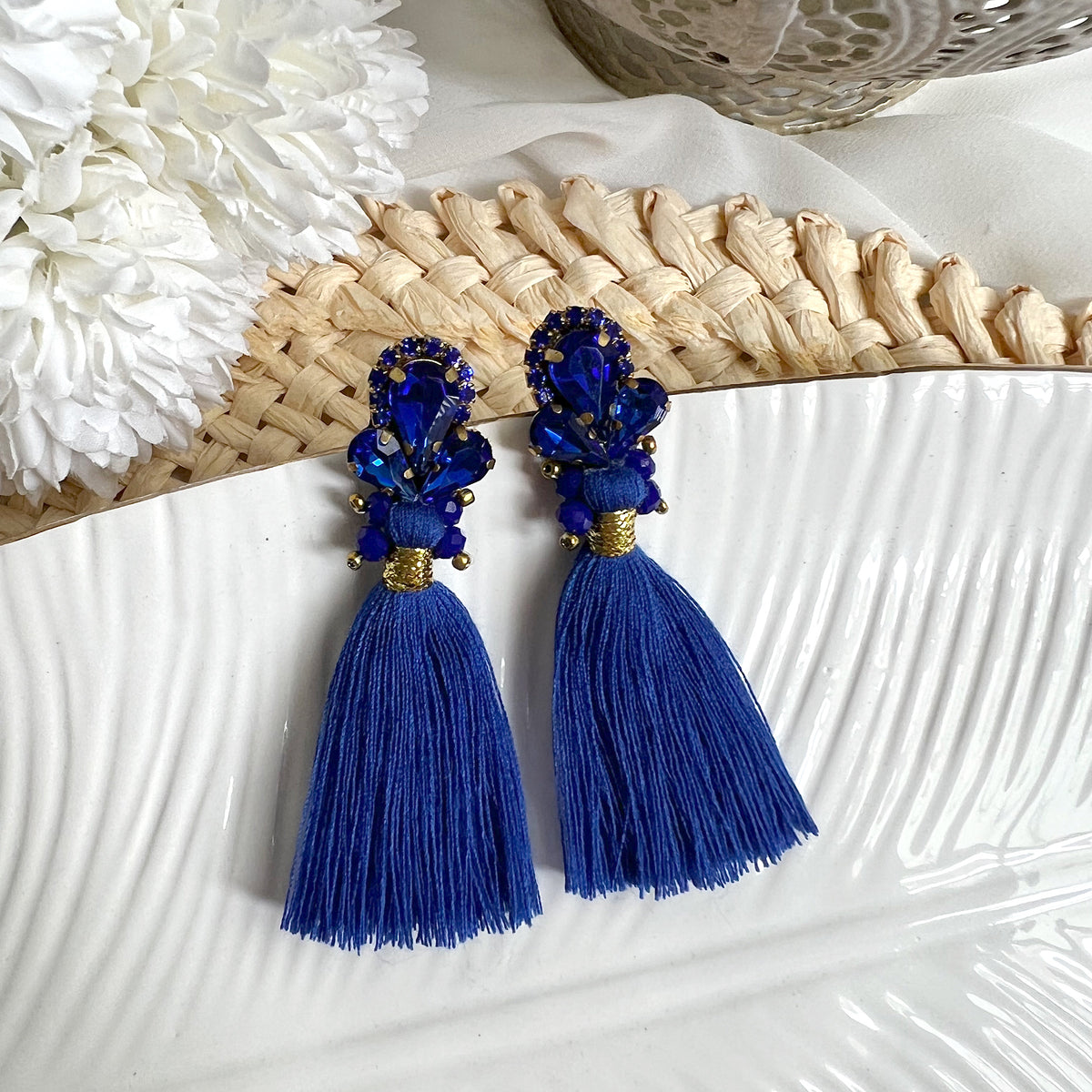 Aretes Sophie azul
