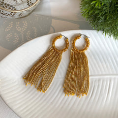 Aretes Casandra dorado