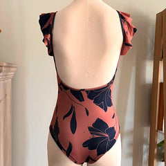 Body Alitas marrón con negro talla standard