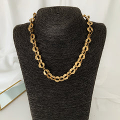 Cadena chunky enchapada en oro 18k