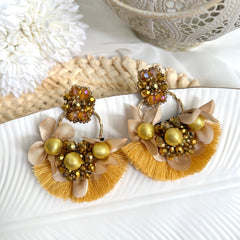 Aretes Christine dorado