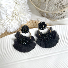 Aretes Dana negro