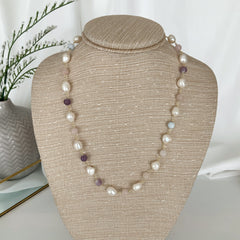 Collar pastel pearls