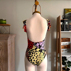 Body Alitas amarillo, coral, nude, negro talla standard