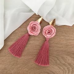Aretes Roses rosa