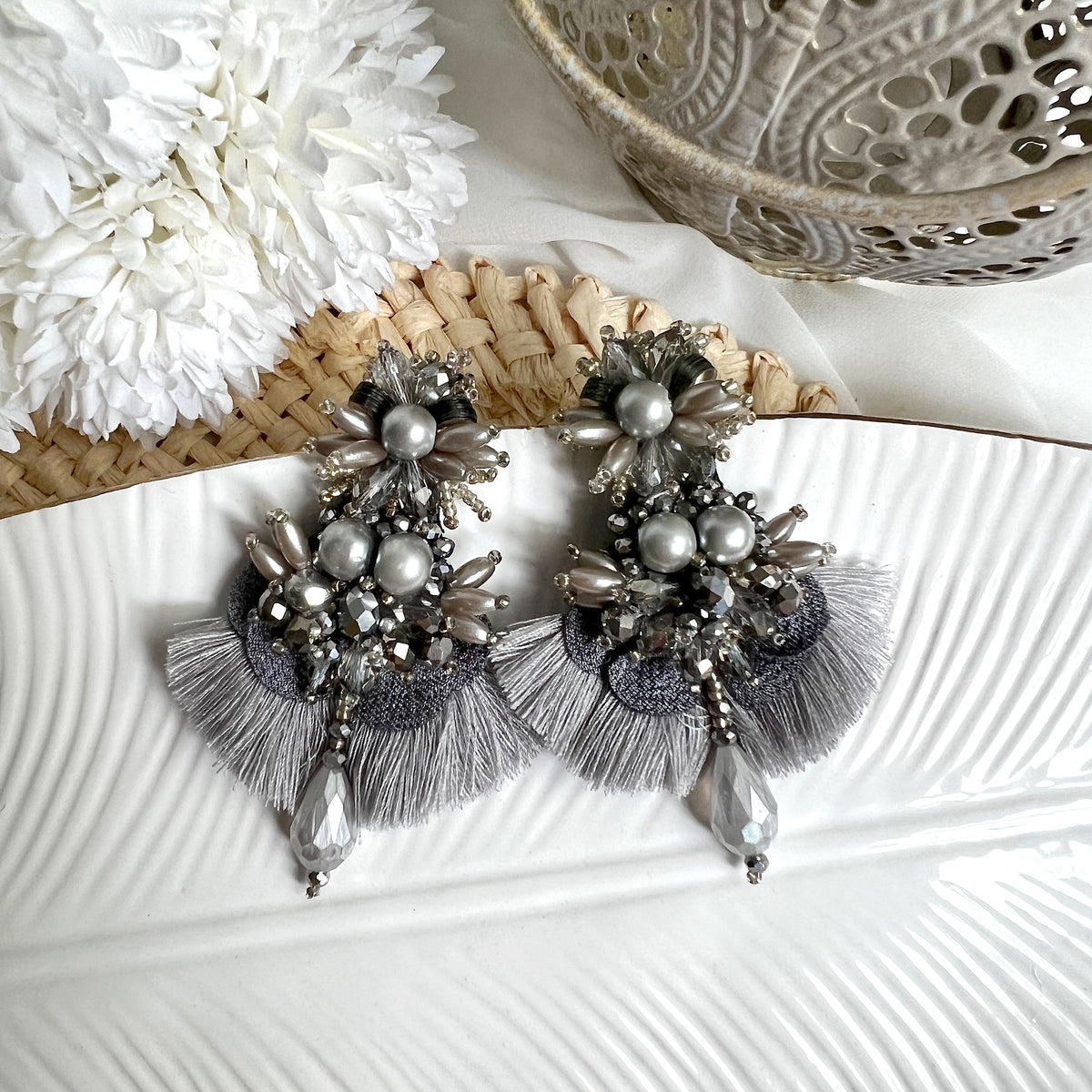 Aretes Arianne plateado