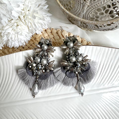 Aretes Arianne plateado