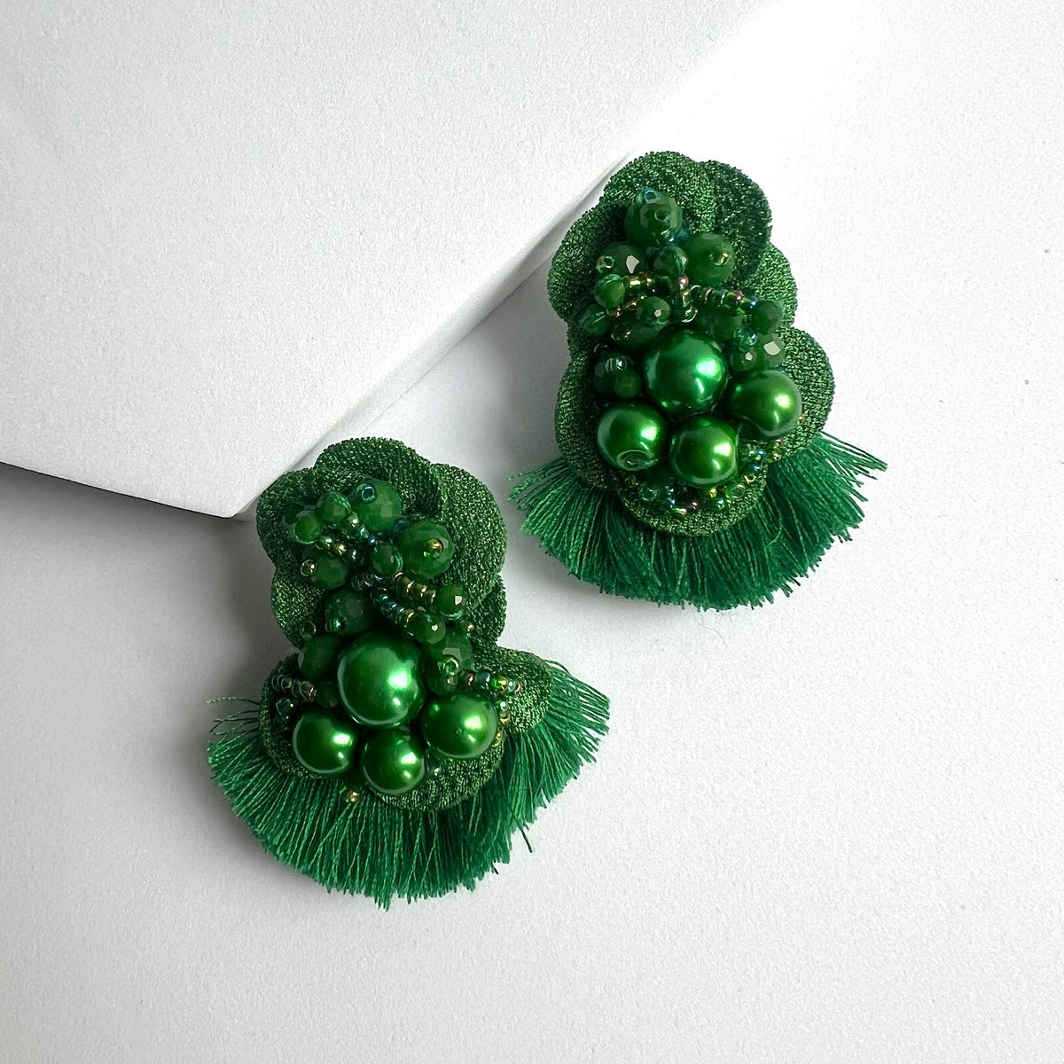 Aretes Nara color verde
