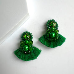 Aretes Odara,  verde