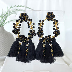Aretes Dánica Negro
